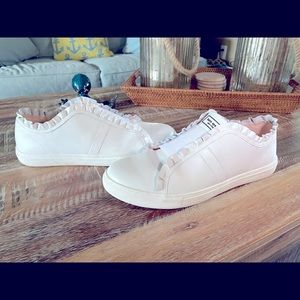 Kate Spade Lance Ruffle Sneakers